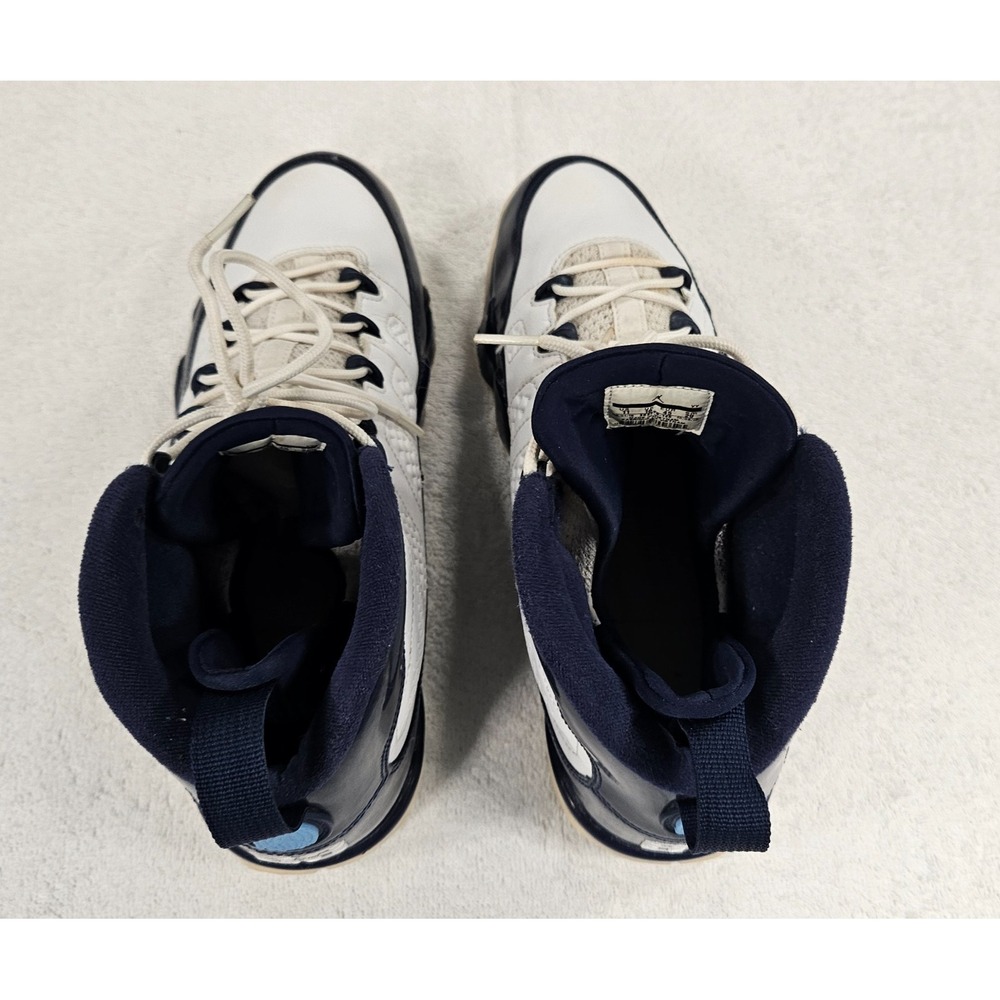 Air Jordan 9 Retro "Pearl Blue" White/Navy Men's Sneakers – Size 11 - Picture 6 of 13